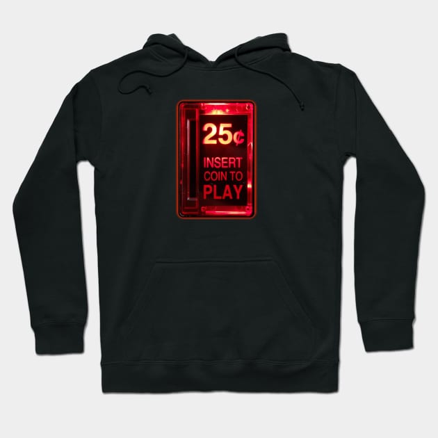 25¢ Coin Slot Hoodie by friskblomster